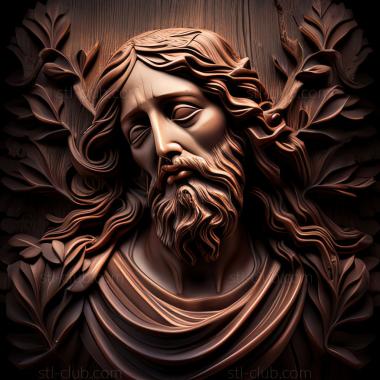 3D model st jesus (STL)